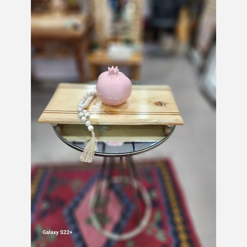 رایزر چوبی ساده و مستطیل پایه دار باکیفیت ۳۵۲۰ سانت گالری صنایع دستی کرشمه
