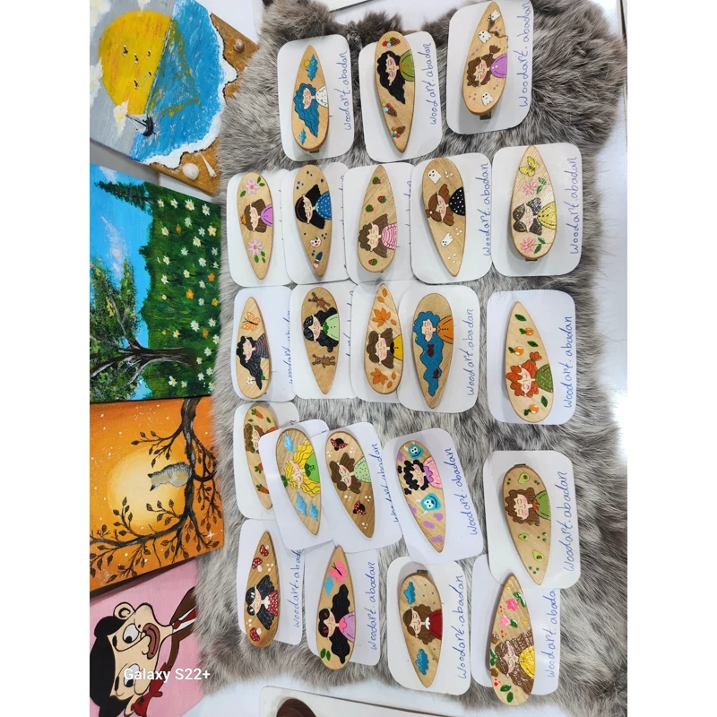 گیر سر چوبی فانتزی دخترونه